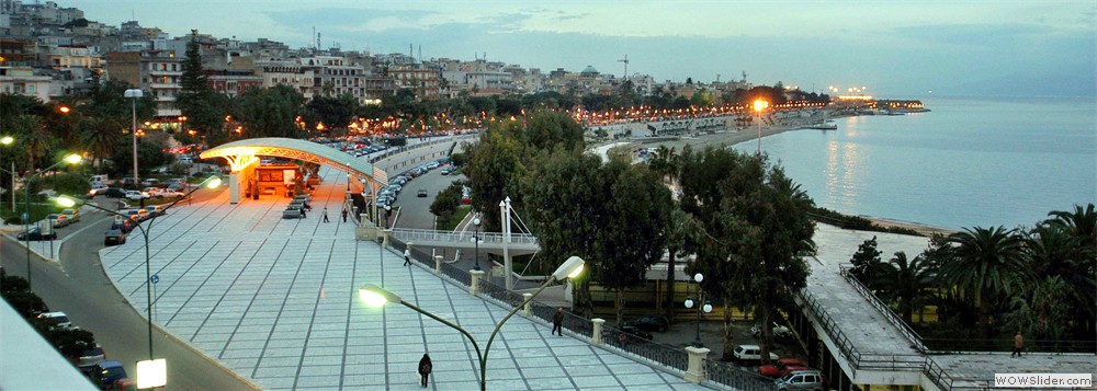 Italy the city of Reggio Calabria