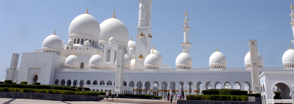 UAE Abu Dhabi Sheikh Zayed Grand Mosque